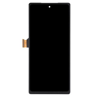 Display for Google Pixel 6a White (Combo Folder) by Maxbhi.com