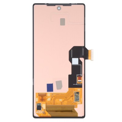 Display for Google Pixel 6a White (Combo Folder) by Maxbhi.com