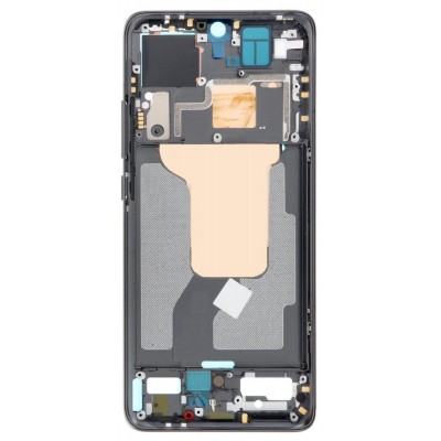 Lcd Frame Middle Chassis For Xiaomi Mi 12 Black By - Maxbhi Com