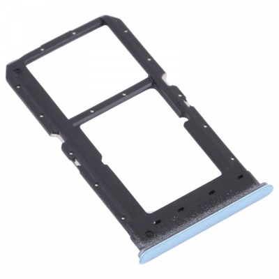 Sim Card Holder Tray For Realme Q2 Blue - Maxbhi Com