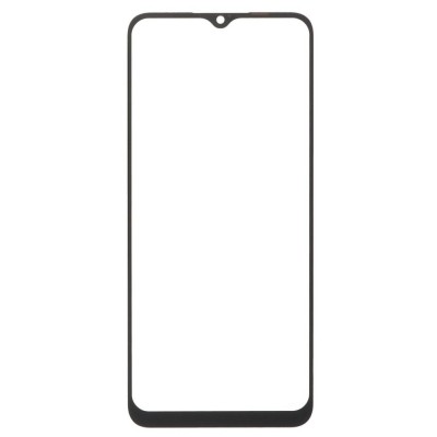Replacement Front Glass For Realme C33 Blue By - Maxbhi Com