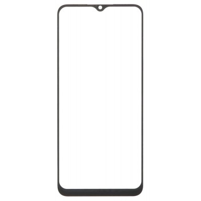 Replacement Front Glass For Realme C33 Blue By - Maxbhi Com