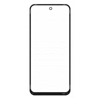 Replacement Front Glass For Xiaomi Mi 11x Pro Silver By - Maxbhi Com