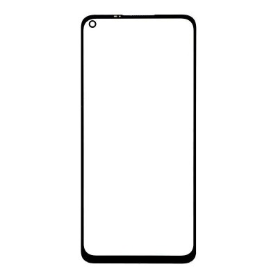 Replacement Front Glass For Xiaomi Redmi Note 9 White By - Maxbhi Com