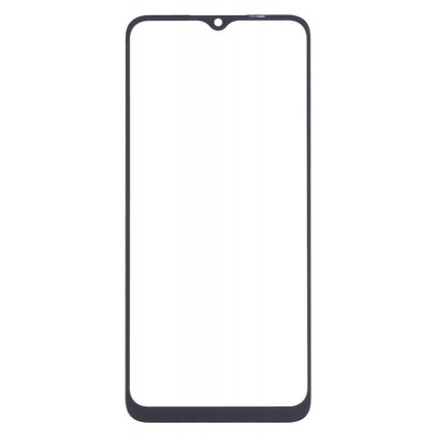 Replacement Front Glass For Realme 5 Blue By - Maxbhi Com