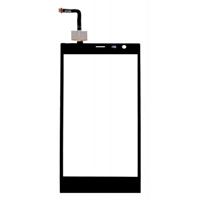 Touch Screen Digitizer For Intex Aqua Fish Black By - Maxbhi Com