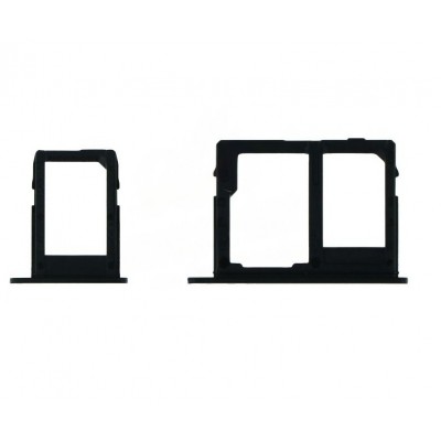 Sim Card Holder Tray For Samsung Galaxy On6 Black - Maxbhi Com