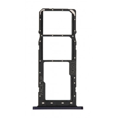 Sim Card Holder Tray For Motorola Moto E6s 2020 Black - Maxbhi Com