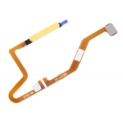 Fingerprint Sensor Flex Cable For Xiaomi Poco X5 Pro 5g Yellow By - Maxbhi Com