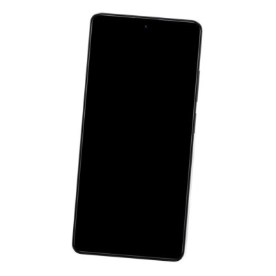 Lcd Frame Middle Chassis For Xiaomi Poco X5 Pro 5g Blue By - Maxbhi Com
