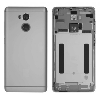 Back Panel Cover For Xiaomi Redmi 4 Pro Black - Maxbhi Com