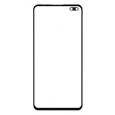 Replacement Front Glass For Realme X50 Pro 5g Green By - Maxbhi Com