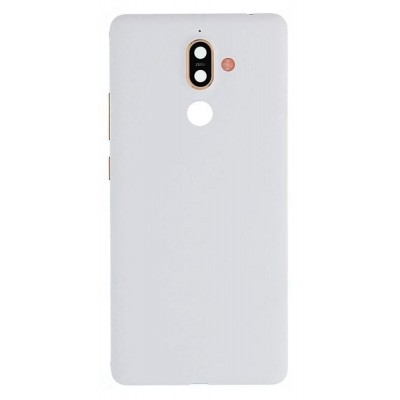 Back Panel Cover For Nokia 7 Plus White - Maxbhi Com