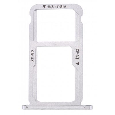 Sim Card Holder Tray For Honor 6x Silver - Maxbhi Com