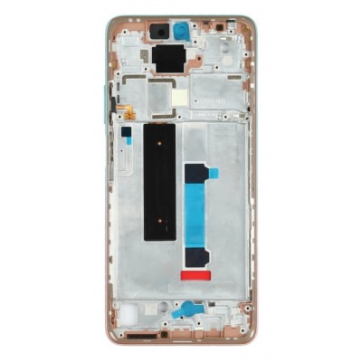 Lcd Frame Middle Chassis For Xiaomi Redmi Note 9 Pro 5g Sky By - Maxbhi Com