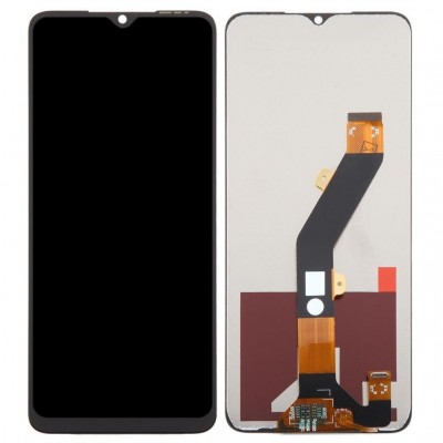 LCD with Touch Screen for Tecno Pop 7 Pro White