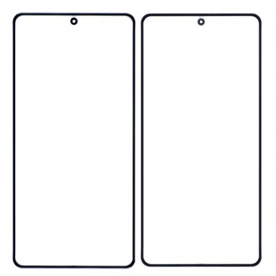 Replacement Front Glass For Vivo Iqoo Neo 7 Black By - Maxbhi Com