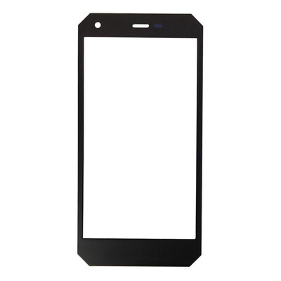Replacement Front Glass For Nomu S10 Black By - Maxbhi Com