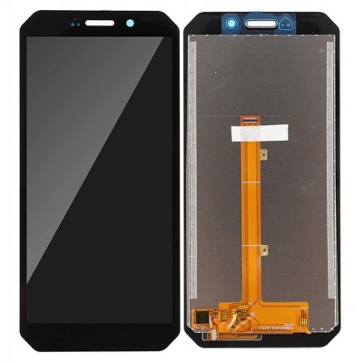 Lcd With Touch Screen For Doogee S61 Black By - Maxbhi Com