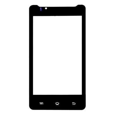 Replacement Front Glass For Celkon Colors A42 Black By - Maxbhi Com