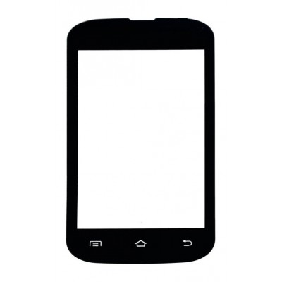 Replacement Front Glass For Micromax X853 Black By - Maxbhi Com