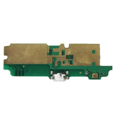 Charging Connector Flex Pcb Board For Lenovo A850 By - Maxbhi Com