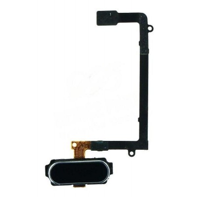 Fingerprint Sensor Flex Cable For Samsung Galaxy S6 Edge Black By - Maxbhi Com