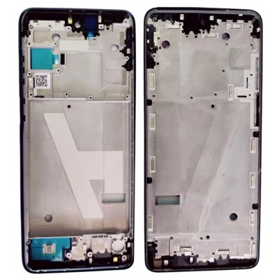 Lcd Frame Middle Chassis For Motorola Edge 2021 Black By - Maxbhi Com