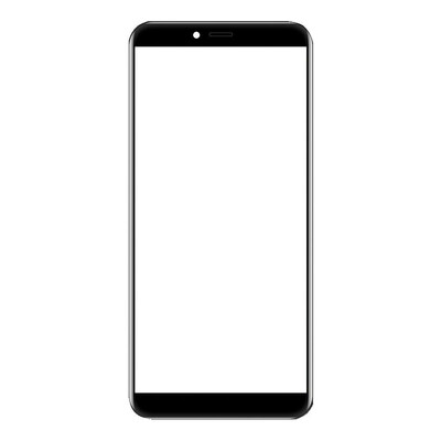 Replacement Front Glass For Blu C5 Max White By - Maxbhi Com
