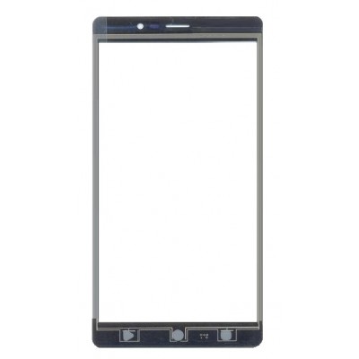 Replacement Front Glass For Karbonn Titanium Mach Six Black By - Maxbhi Com