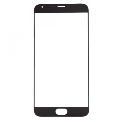 Replacement Front Glass For Meizu Mx5 Silver By - Maxbhi Com
