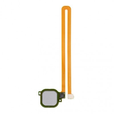 Fingerprint Sensor Flex Cable For Huawei Honor V8 Silver By - Maxbhi Com