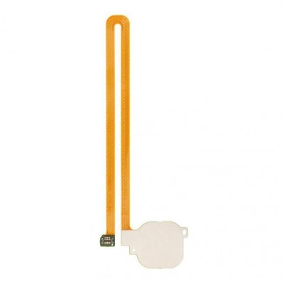 Fingerprint Sensor Flex Cable For Huawei Honor V8 Silver By - Maxbhi Com
