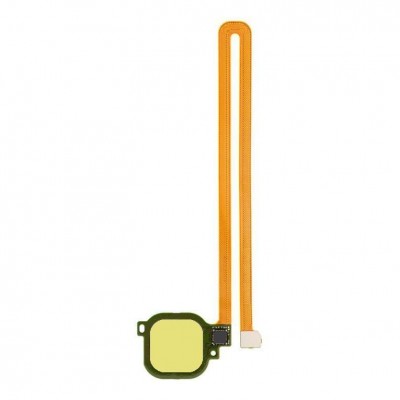 Fingerprint Sensor Flex Cable For Huawei Honor V8 White By - Maxbhi Com
