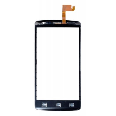 Touch Screen Digitizer For Spice Stellar 507 Mi507 Red Black By - Maxbhi Com