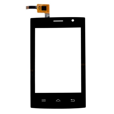 Touch Screen Digitizer For Intex Aqua T5 Black By - Maxbhi Com