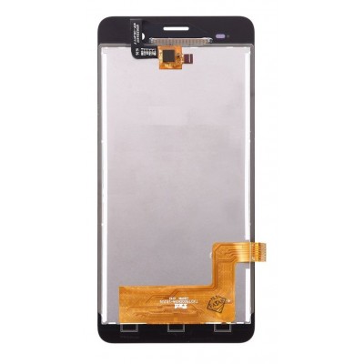Lcd With Touch Screen For Wiko Jerry Black By - Maxbhi Com