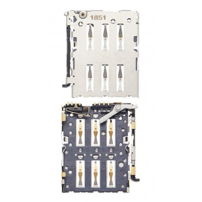 Sim Connector For Motorola Edge 2021 By - Maxbhi Com
