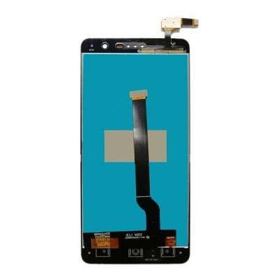 Lcd With Touch Screen For Zte Grand X4 Black By - Maxbhi Com