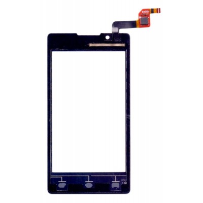 Touch Screen Digitizer For Lava Flair P1i Black By - Maxbhi Com