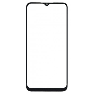 Replacement Front Glass For Realme Narzo 50a White By - Maxbhi Com