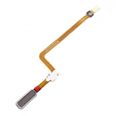 Fingerprint Sensor Flex Cable For Doogee V30 5g Black By - Maxbhi Com