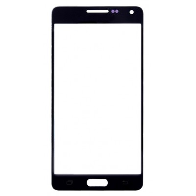 Replacement Front Glass For Samsung Galaxy A5 A500fu Black By - Maxbhi Com
