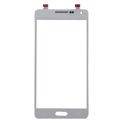 Replacement Front Glass For Samsung Galaxy A5 A500yz Silver By - Maxbhi Com