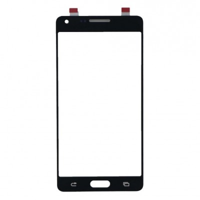 Replacement Front Glass For Samsung Galaxy A5 A500yz Silver By - Maxbhi Com