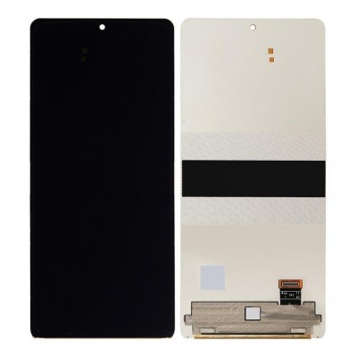 Lcd With Touch Screen For Motorola Razr 2022 Black By - Maxbhi Com