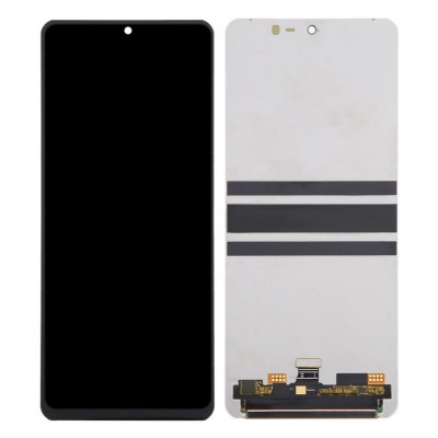 LCD with Touch Screen for Oppo Find N2 Flip White