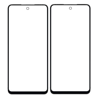 Replacement Front Glass For Infinix Zero 5g 2023 Black By - Maxbhi Com
