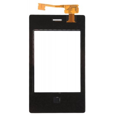 Touch Screen Digitizer For Nokia Asha 503 Dual Sim Black By - Maxbhi Com