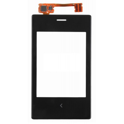 Touch Screen Digitizer For Nokia Asha 503 Dual Sim Yellow By - Maxbhi Com